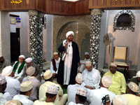 محاضرة في مسجد الرياض في ماليندي