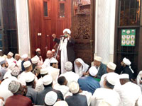 محاضرة في مسجد كونزي، ممباسا